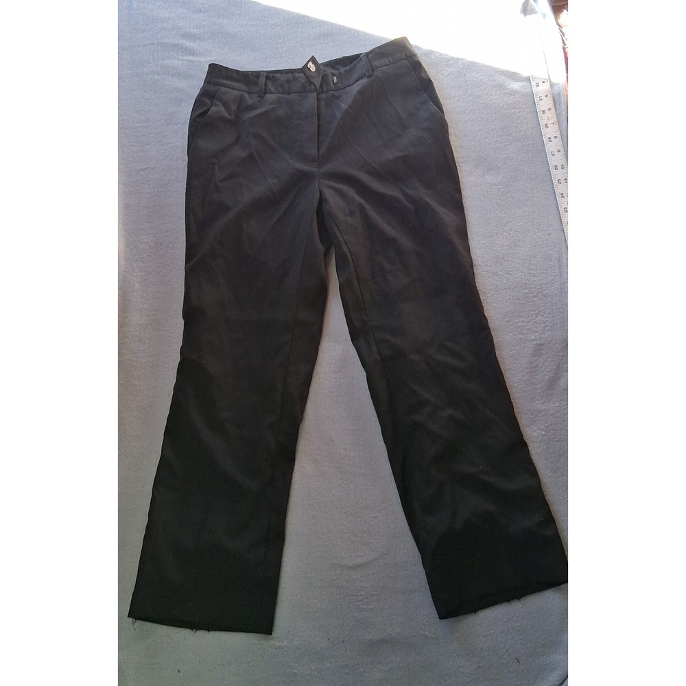 Brooks Brothers Petite‎ Black Wool Dress Pants Size 6P